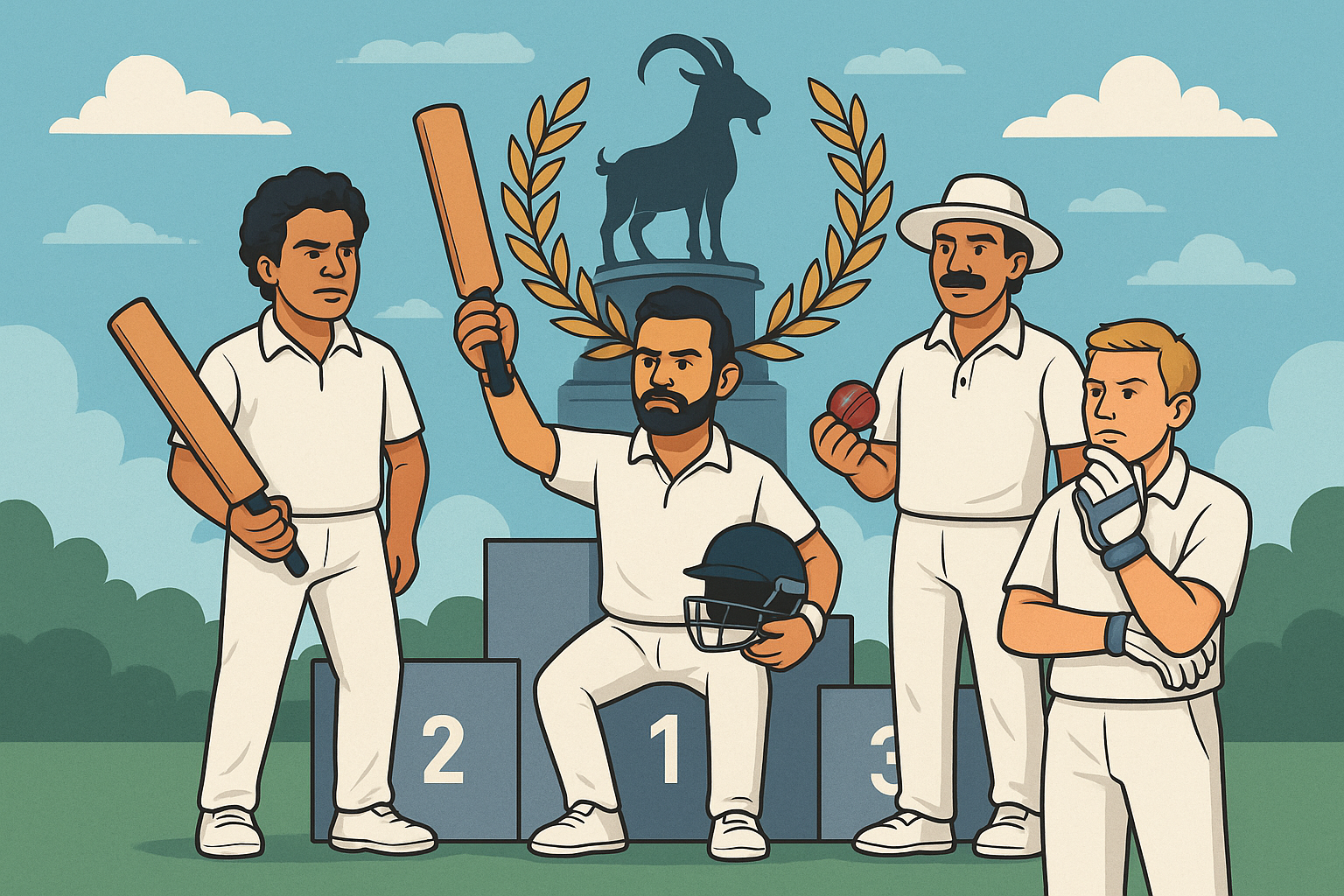 GOAT of Cricket: Comparing Legends to Find the Greatest of All Time