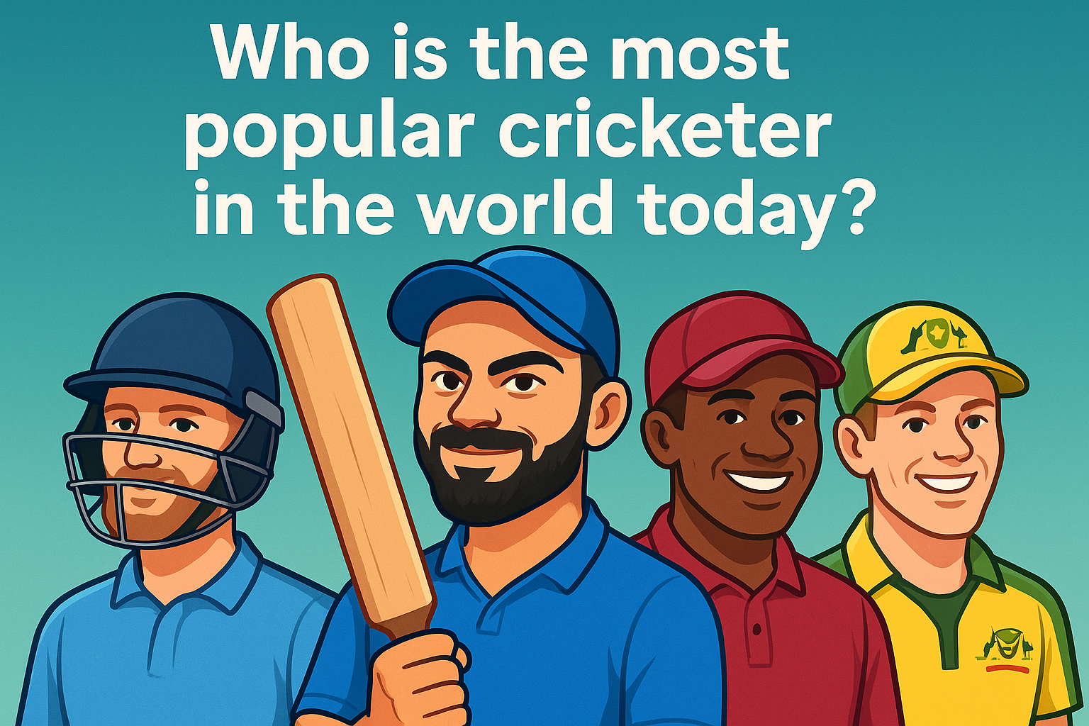 Who is the Most Popular Cricketer in the World Today?