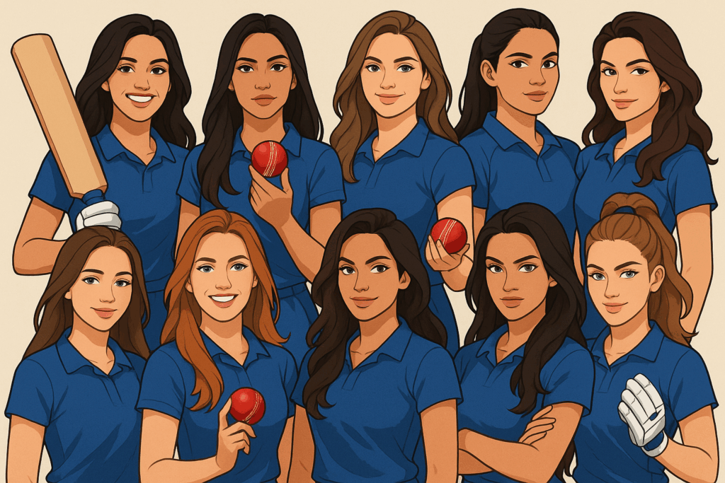 Top 10 Most Beautiful Women Cricketers Redefining Glam in Sport