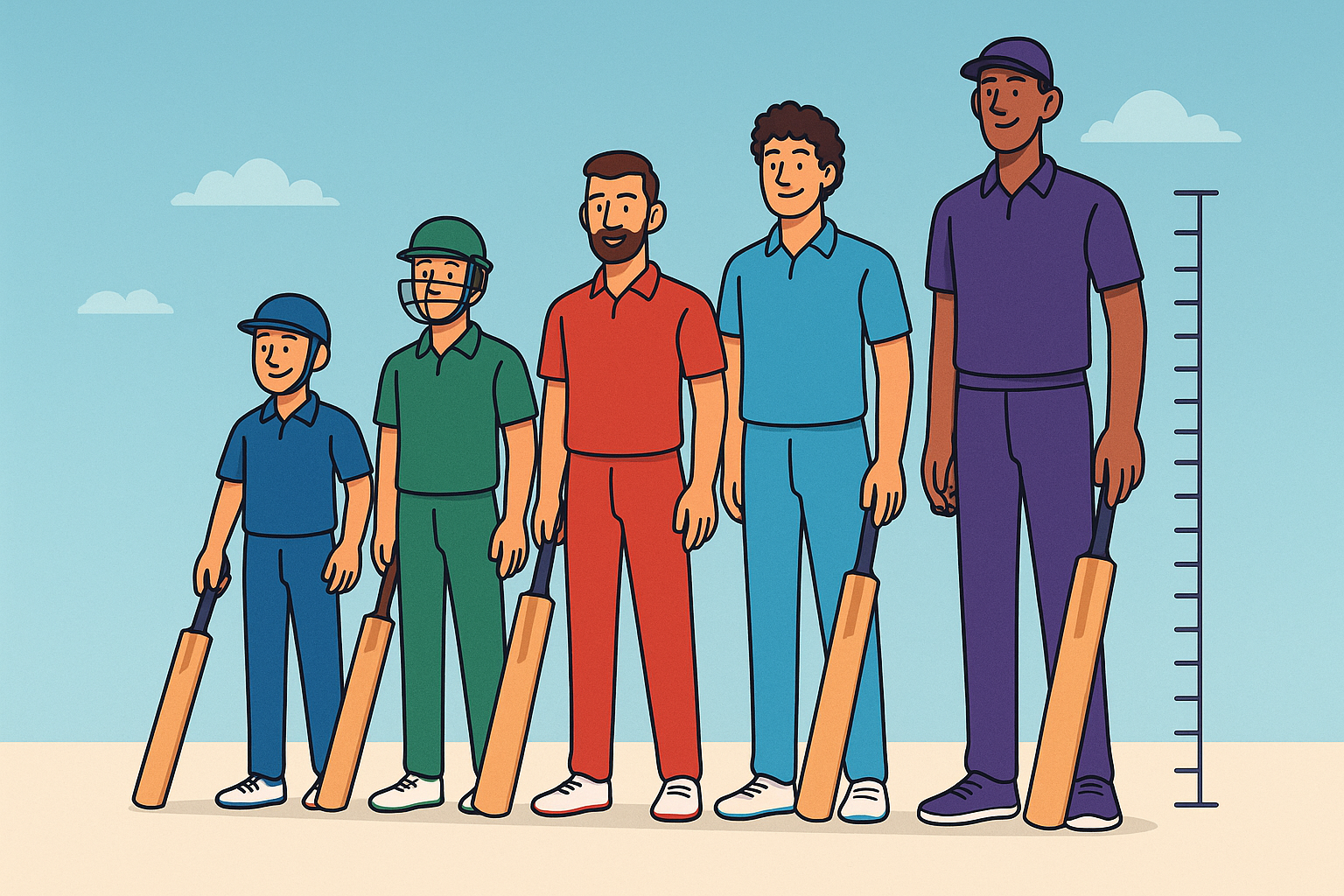 Tallest Cricketer in the World: Complete List & Heights