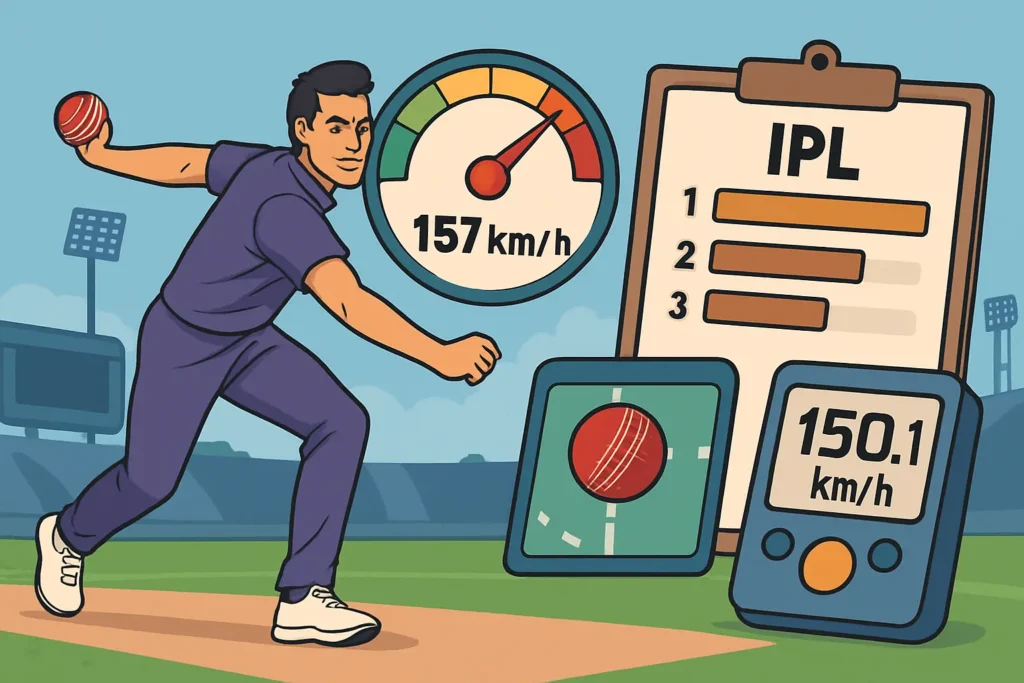 Fastest Delivery in IPL: Record, Season Leaders & Measurement