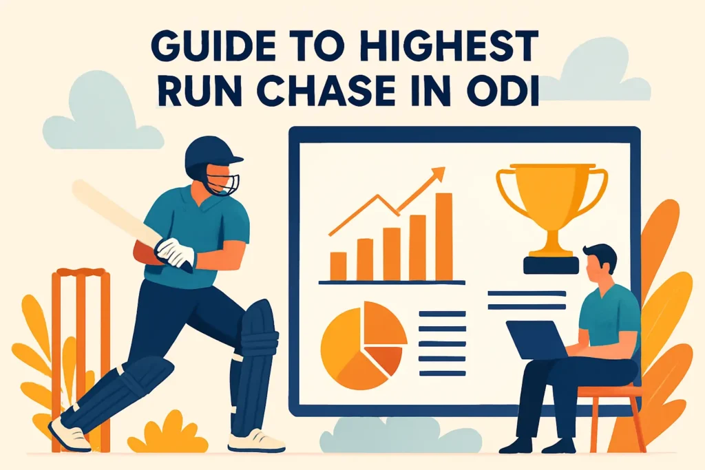Guide to highest run chase in odi - records & analysis