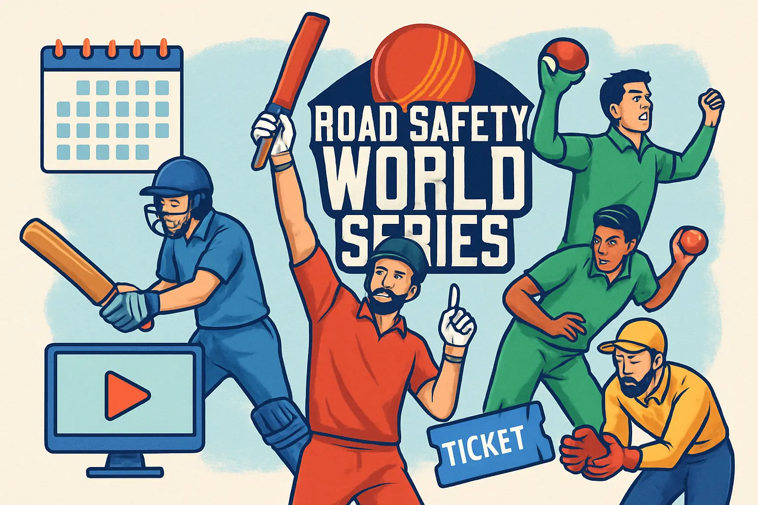 Road Safety World Series: Schedule, Teams, Live Stream & Tickets