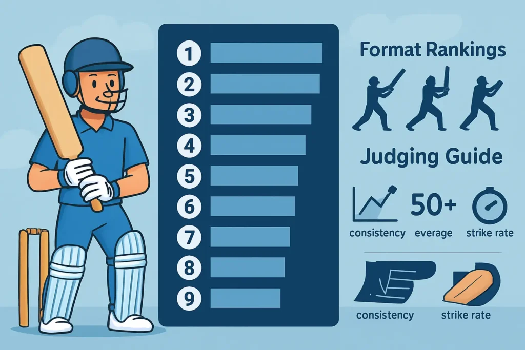 World Best Batsman: Top 10, Format Rankings & Judging Guide