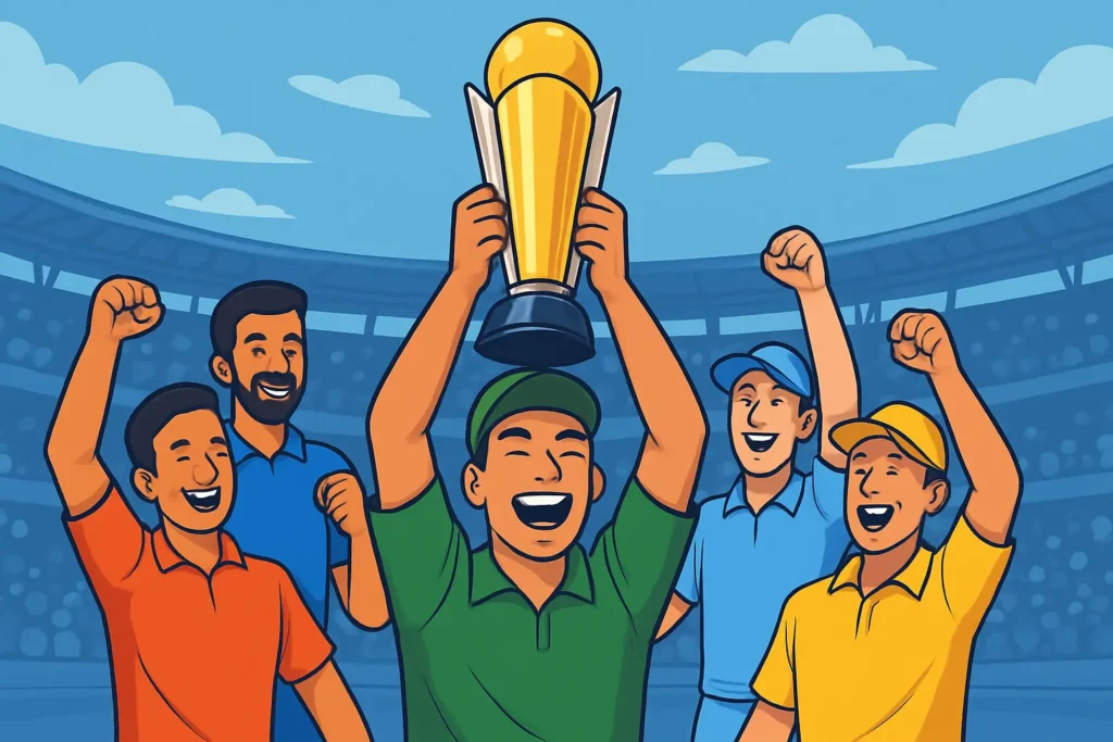 Champions Trophy Winners List - Complete Winners & Records