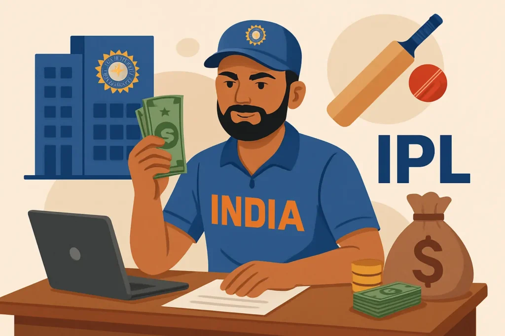 Guide: indian cricket player salary - BCCI, match fees, IPL