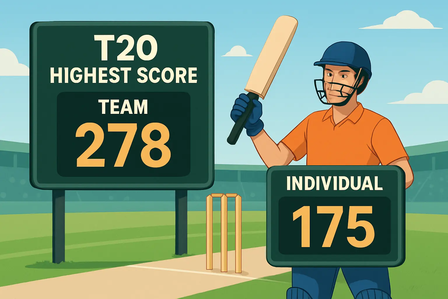 T20 highest score: Team & Individual Records and Context