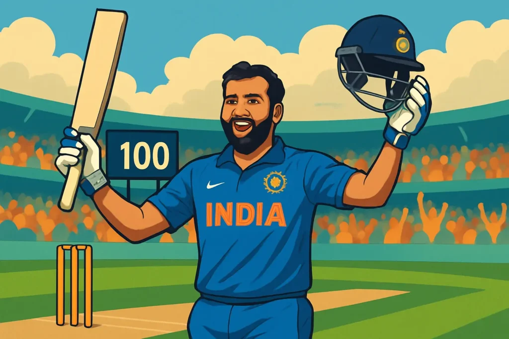 The rohit sharma century: anatomy, records and craft